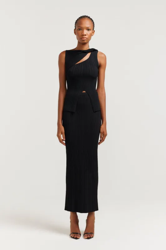 Romee Knit Skirt sold by Henne