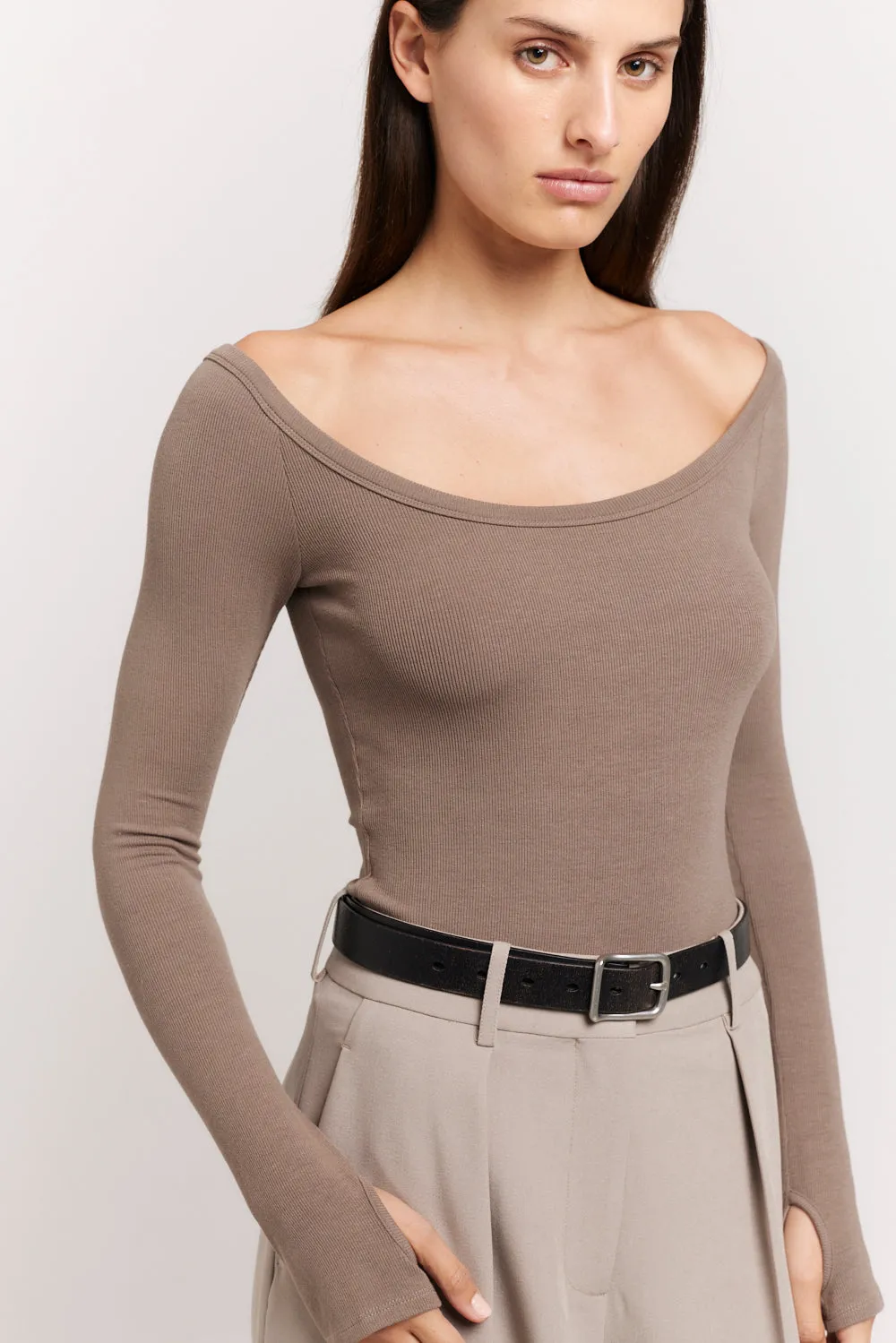 Odette Scoop Neck Top sold by Henne product image thumbnail 5