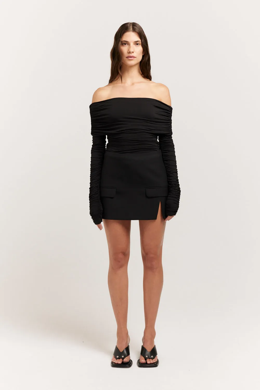 Delfina Mini Skirt sold by Henne