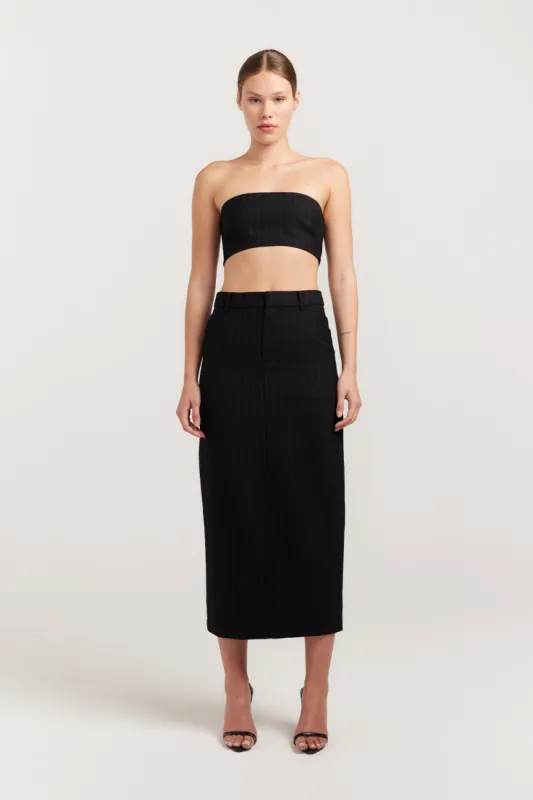 Greta Midi Skirt sold by Henne