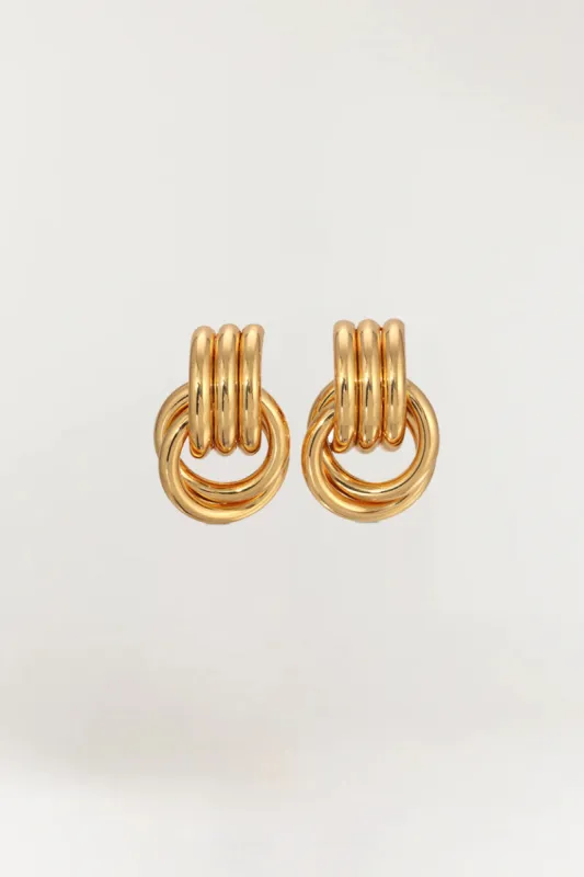 Mini Knot Earrings sold by Henne