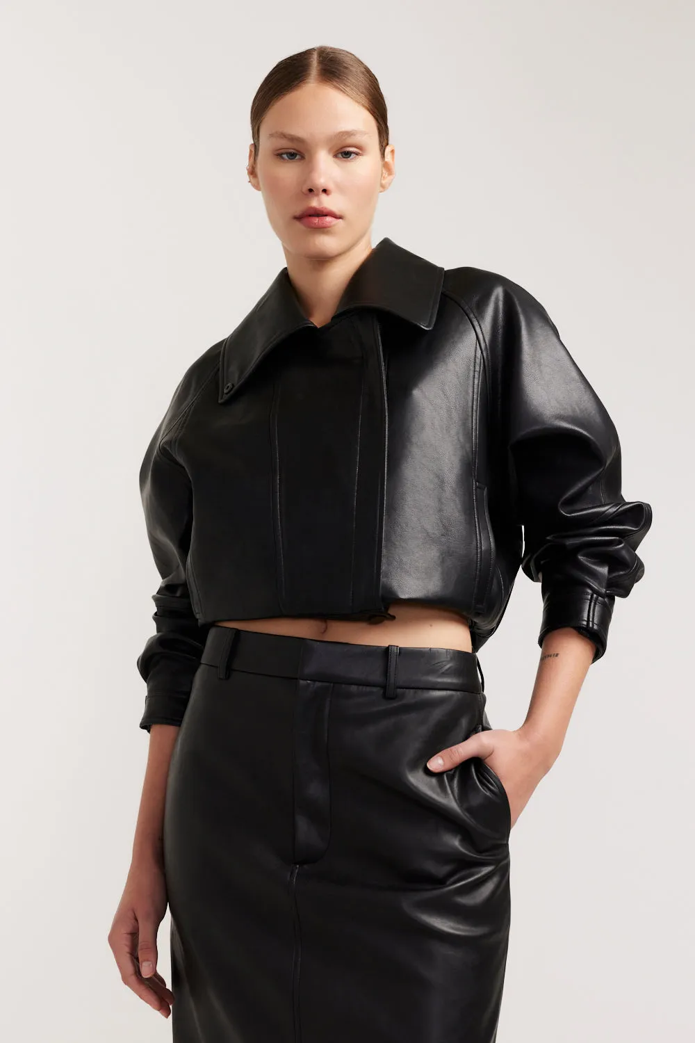 Lella Biker Jacket sold by Henne product image thumbnail 3