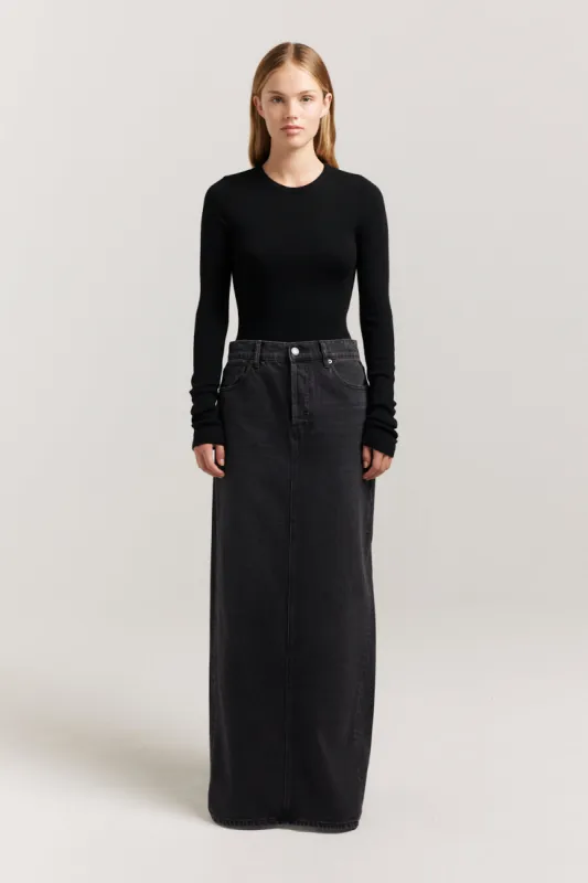 Terzo Maxi Skirt sold by Henne