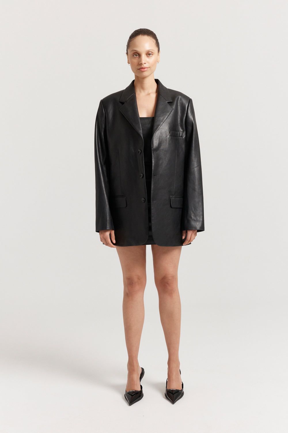 Normie Jacket Vegan Leather sold by Henne