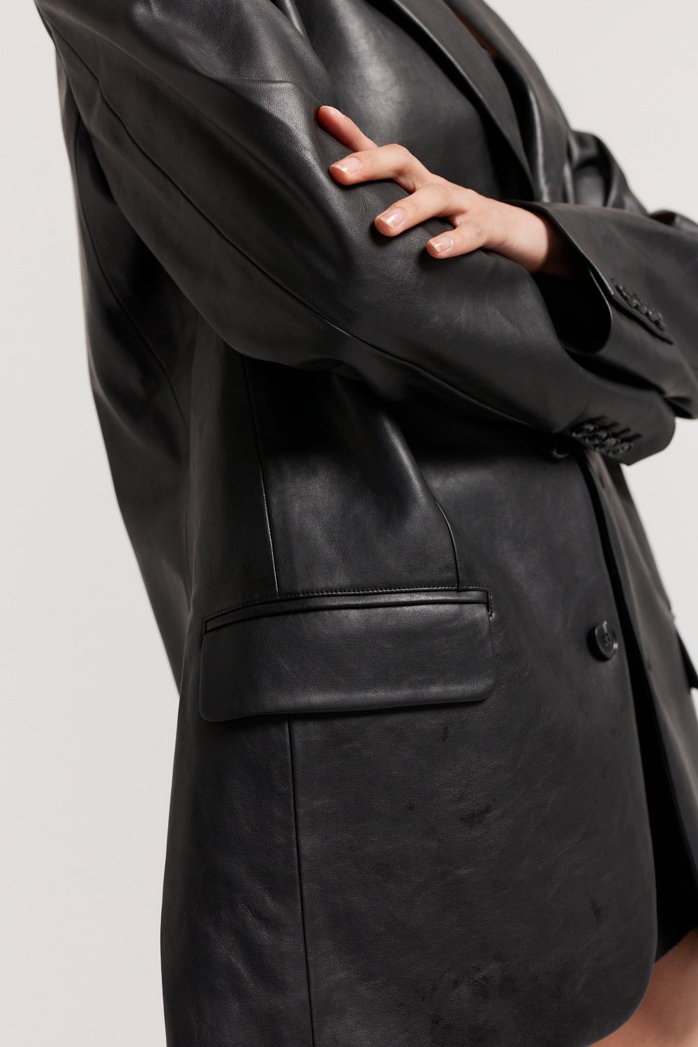 Normie Jacket Vegan Leather sold by Henne product image thumbnail 3