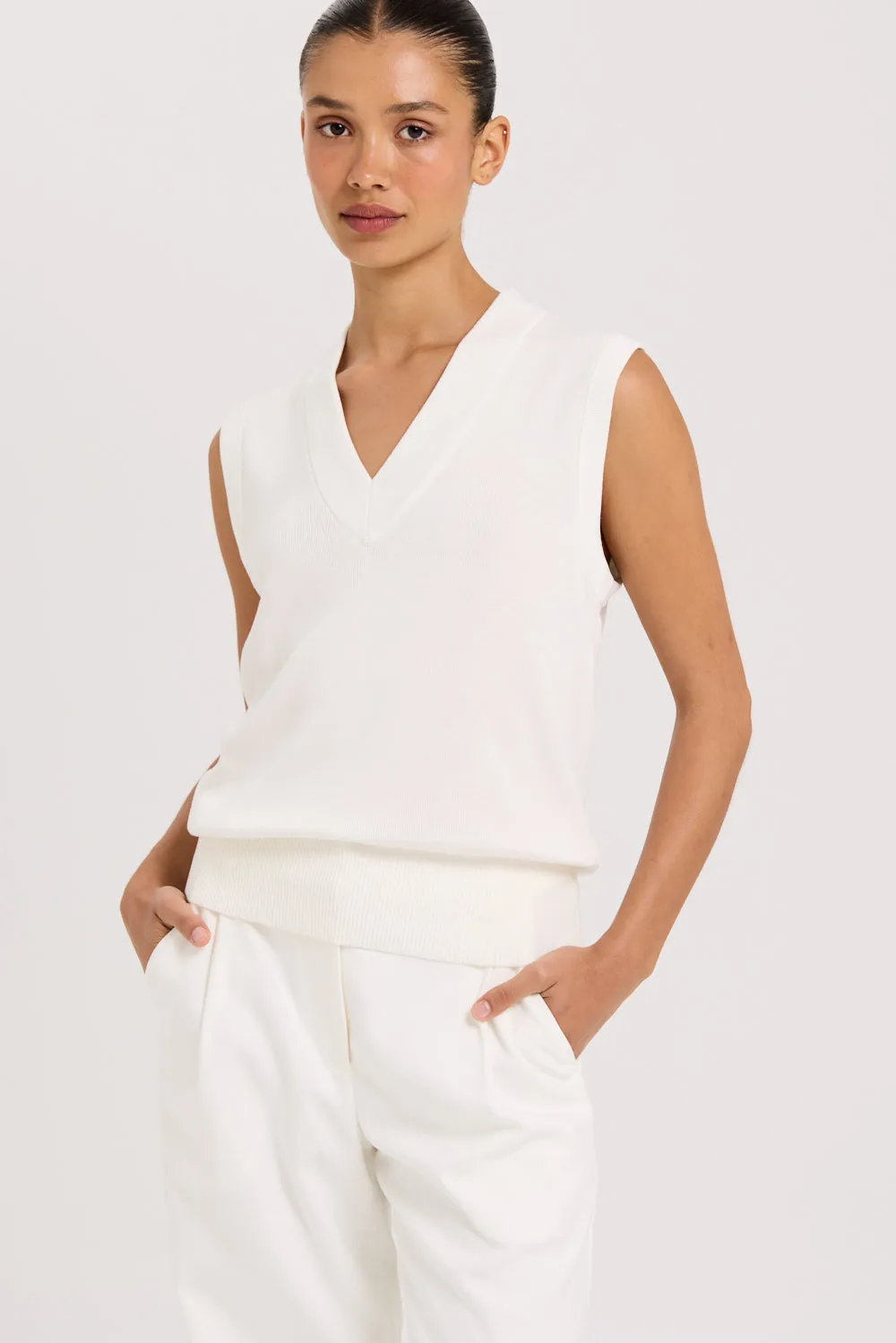 Mae Knit Vest sold by Henne product image thumbnail 2