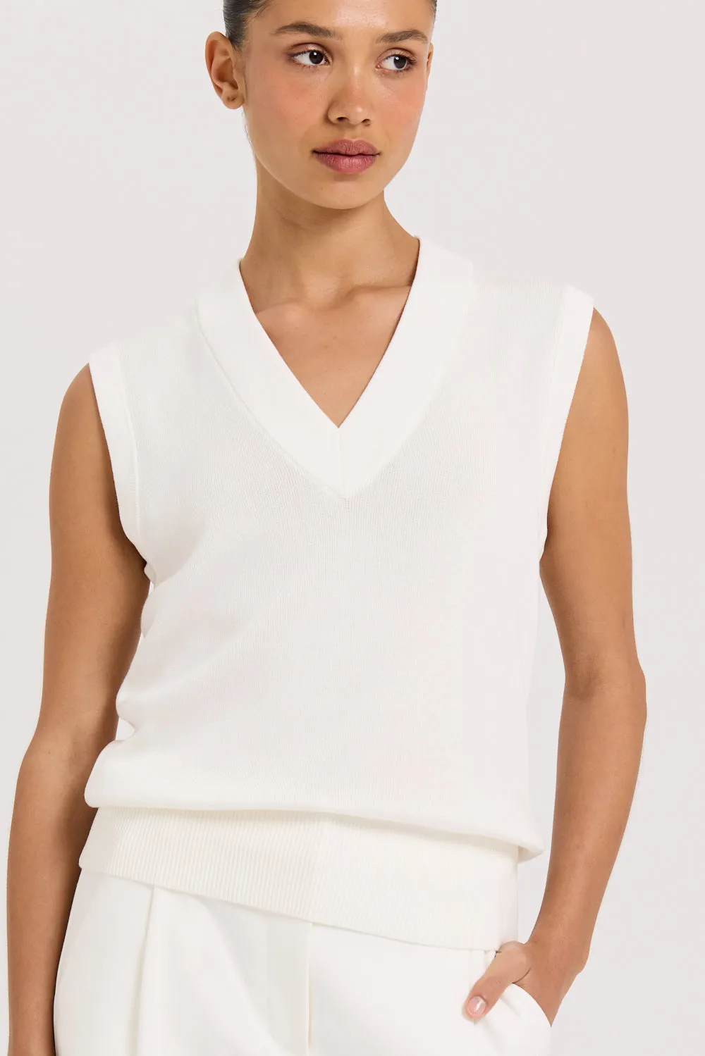 Mae Knit Vest sold by Henne product image thumbnail 5