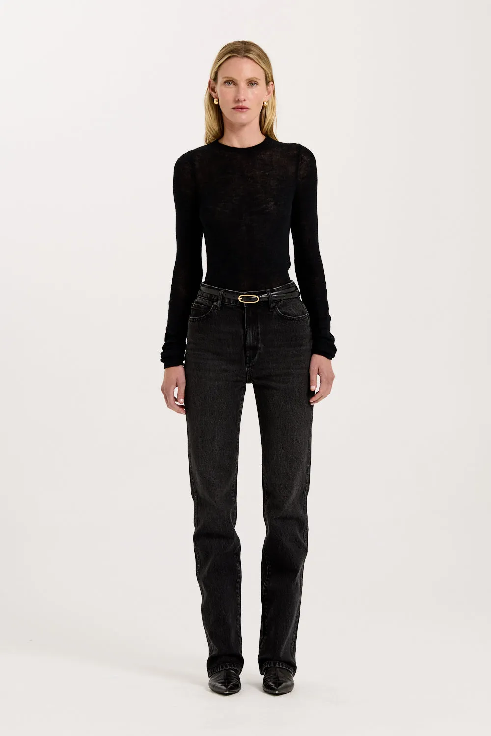 Jordan Crew Knit Top sold by Henne