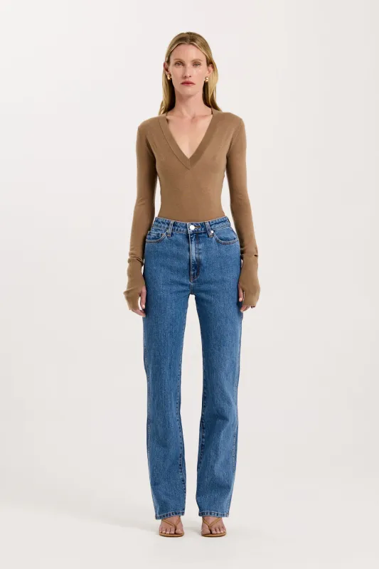Aveline Knit Top sold by Henne