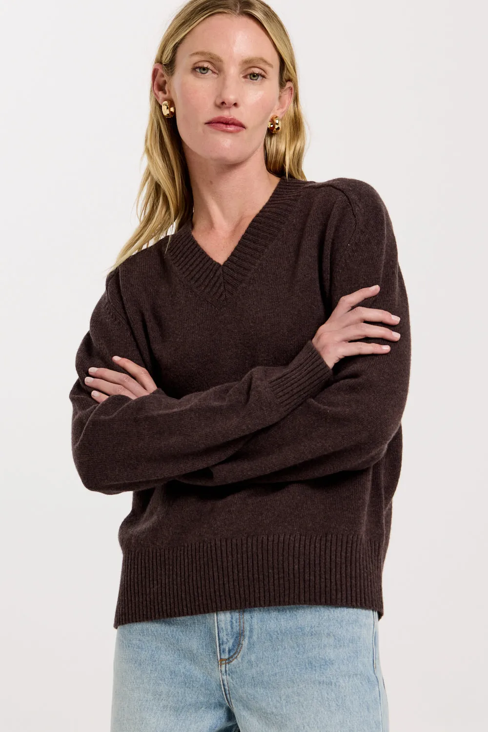 Ines V neck jumper sold by Henne product image thumbnail 2