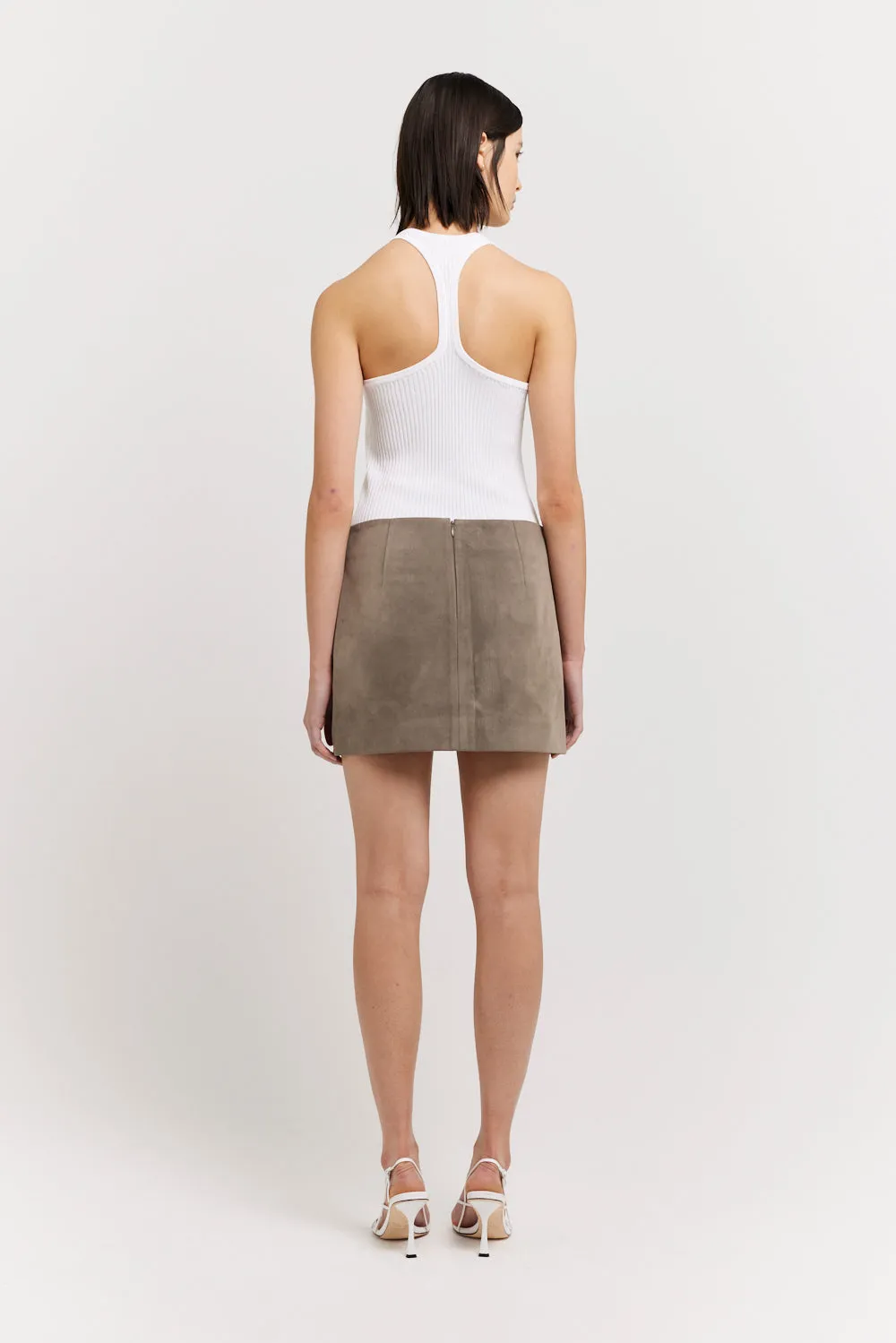 Orion Suede Skirt sold by Henne product image thumbnail 4