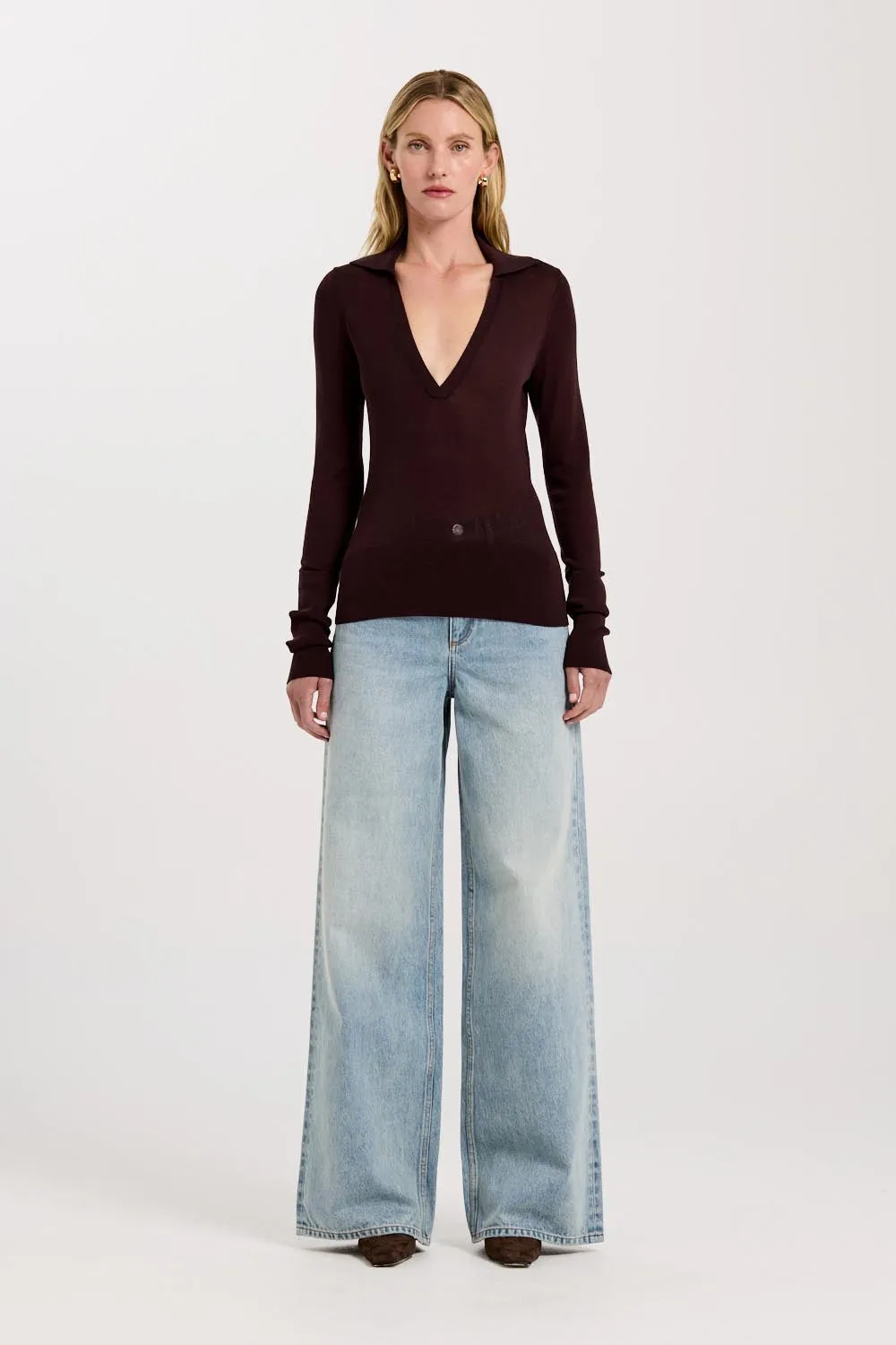 Jasper Knit Top sold by Henne