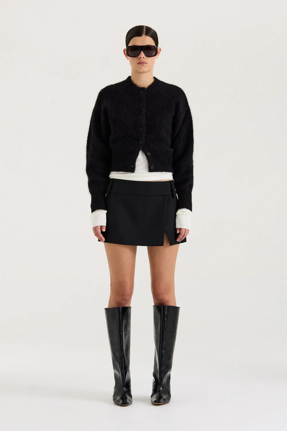 Bowie Twill Skirt sold by Henne