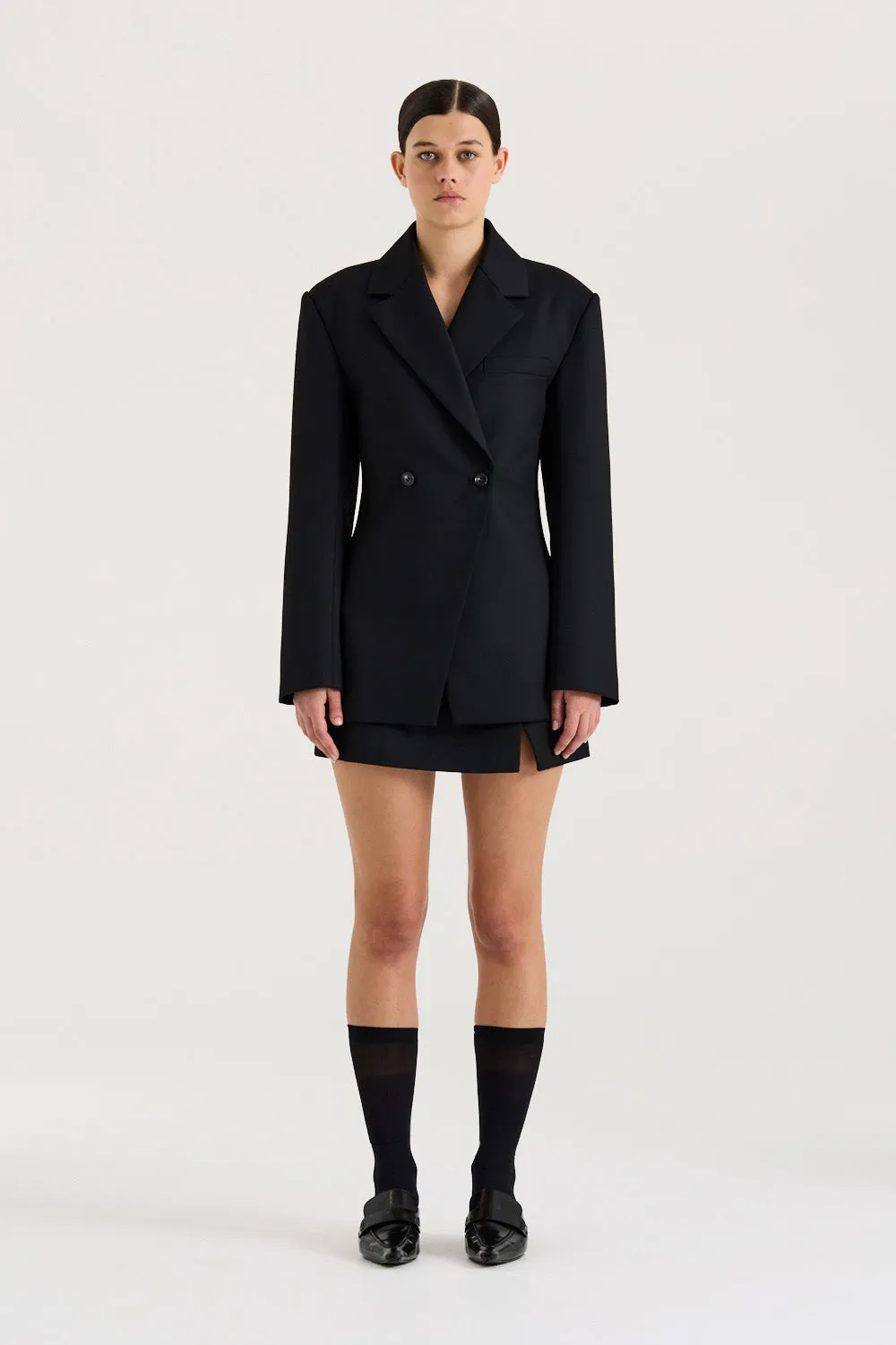 Bowie Twill Blazer sold by Henne