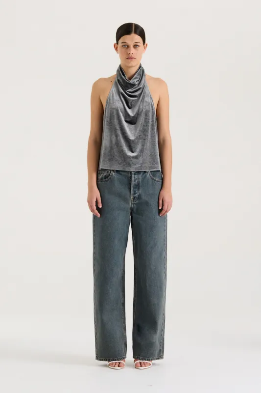 Brea Velvet Top sold by Henne