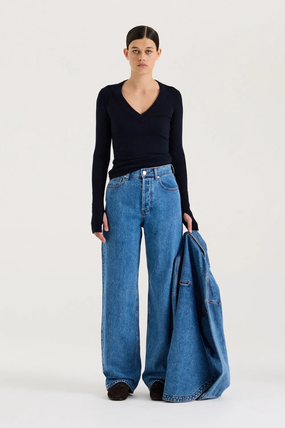 Aveline Knit Top sold by Henne