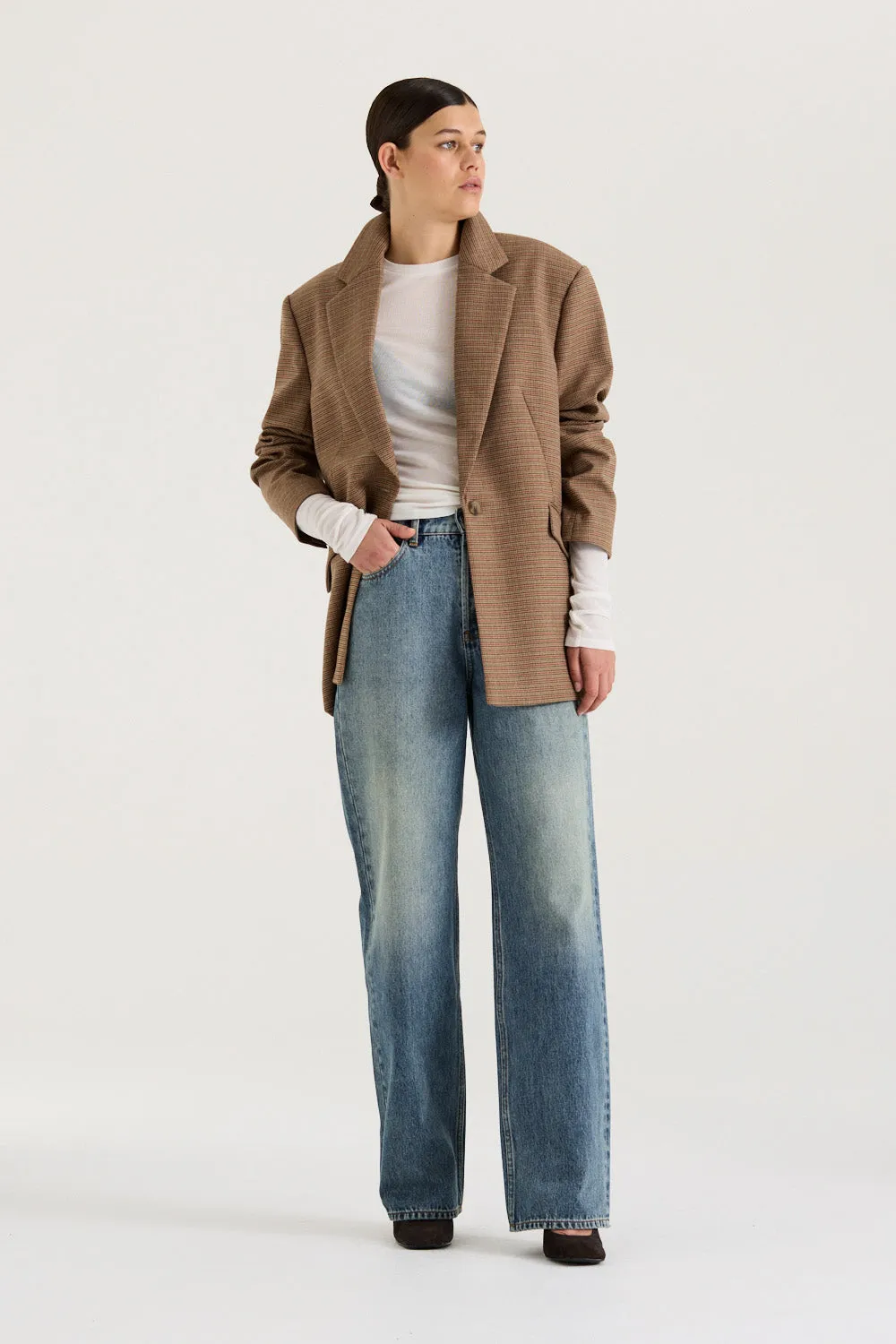 Ornella Checked Blazer sold by Henne product image thumbnail 2