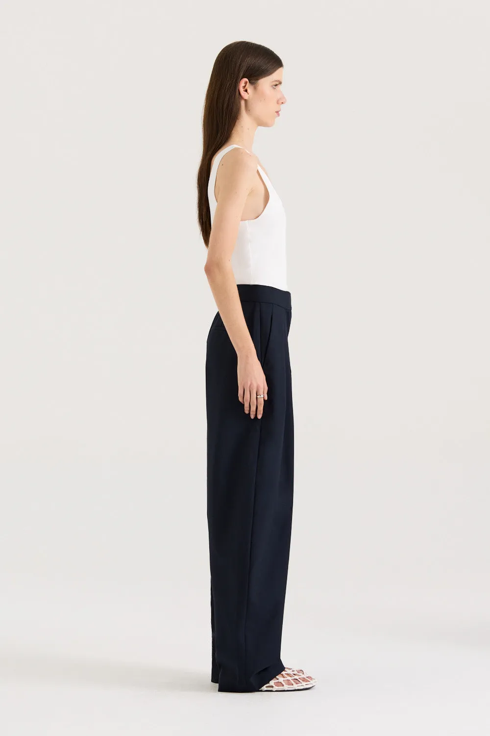 Sharli Bow Leg Tailored Pant sold by Henne product image thumbnail 3
