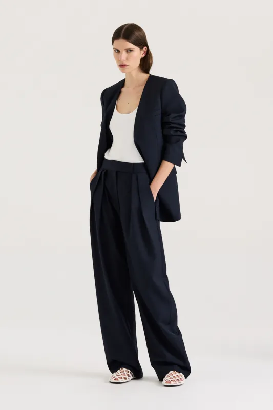 Sharli Bow Leg Tailored Pant sold by Henne