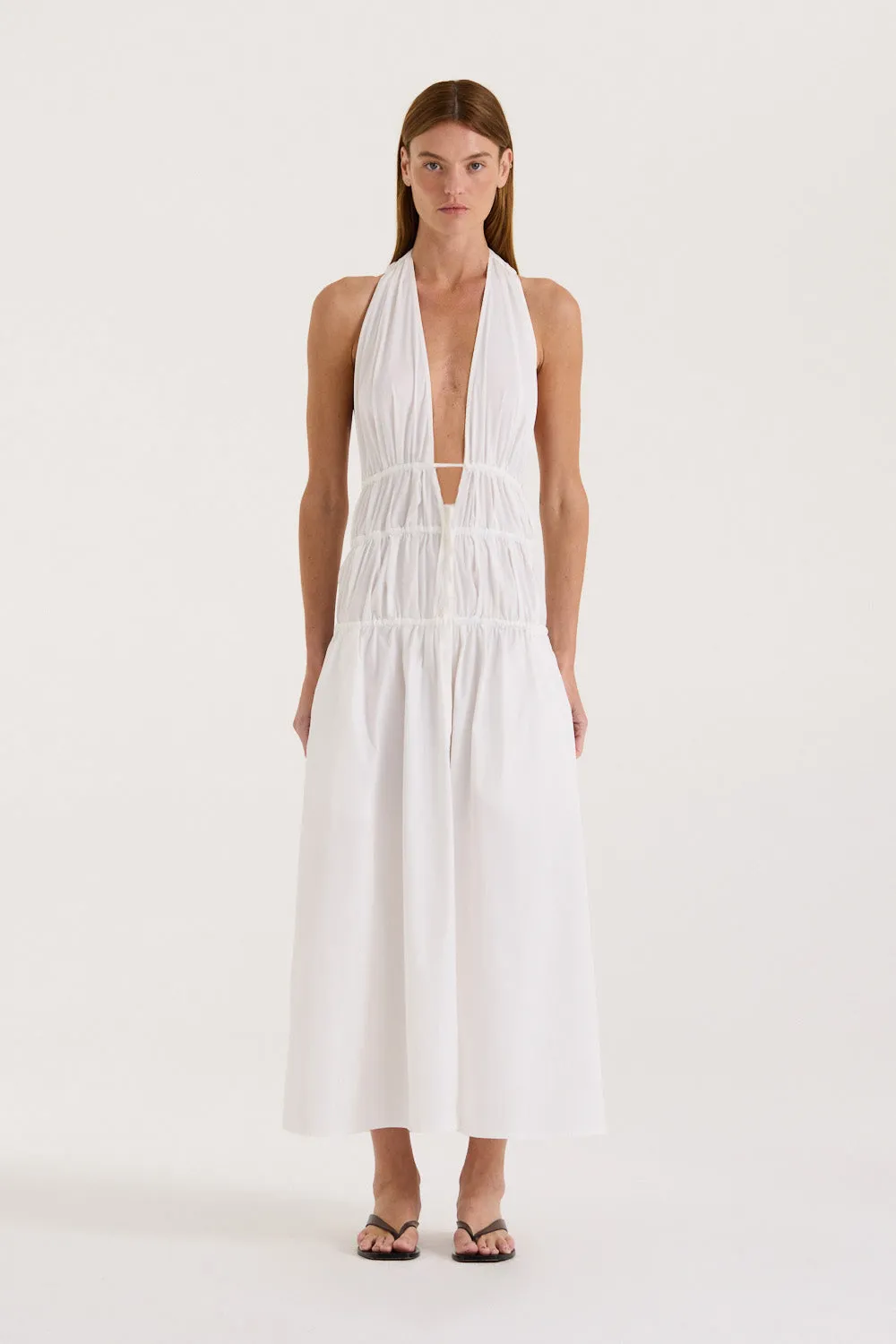 Mirabel Ruched Maxi Dress sold by Henne product image thumbnail 5
