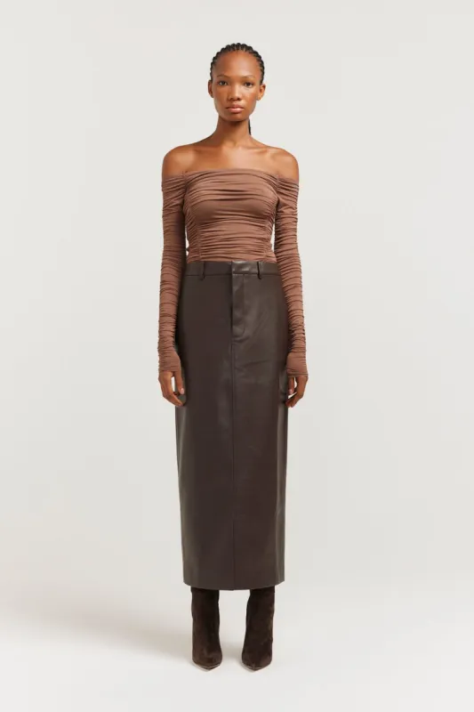 Gabriele Midi Skirt sold by Henne