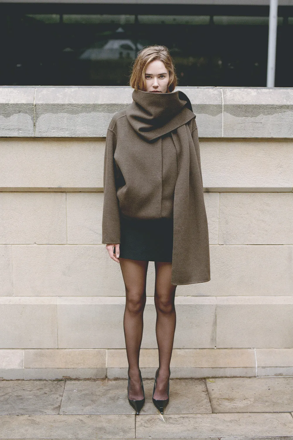 Valea Scarf Coat sold by Henne product image thumbnail 2