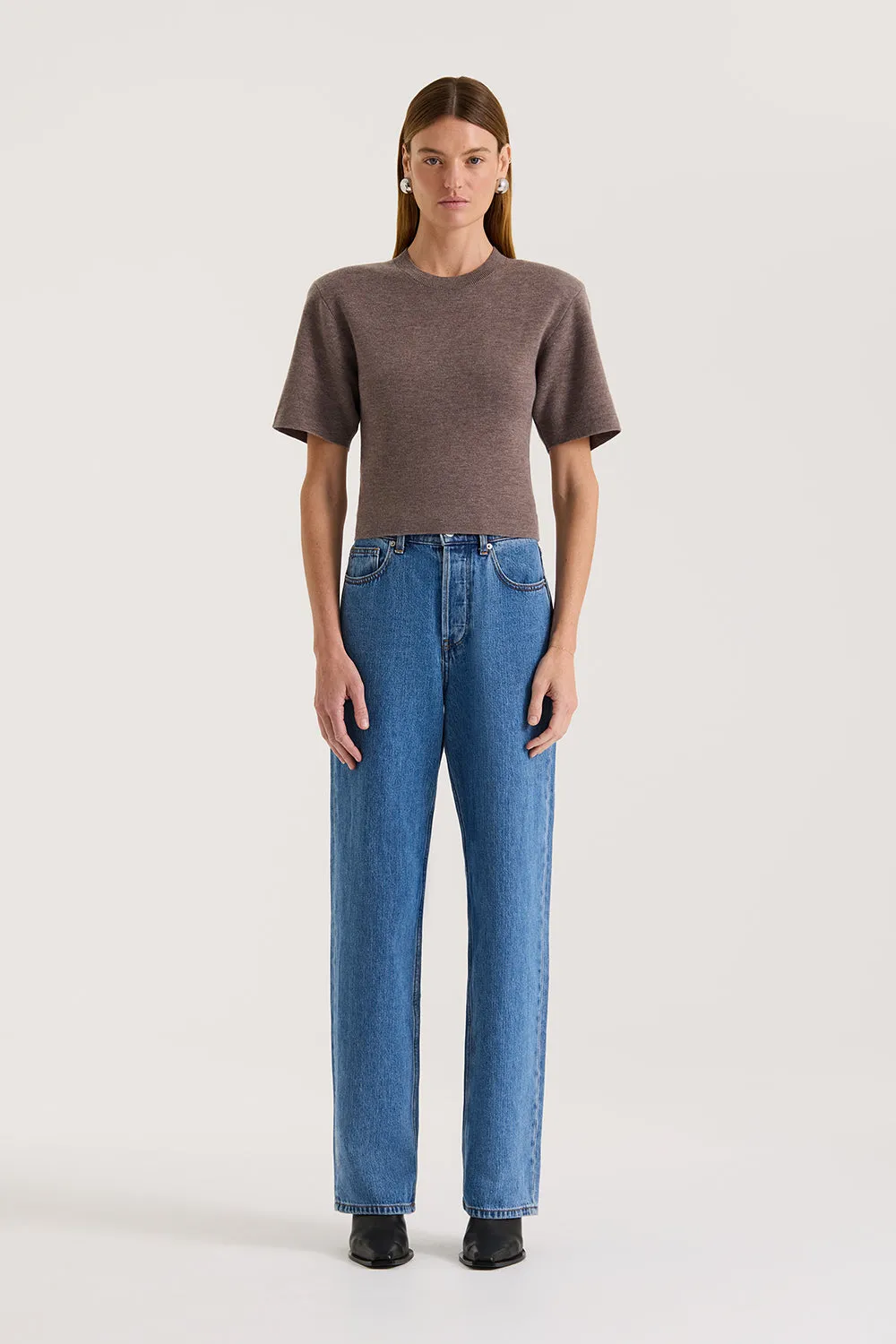 Lorelei Shoulder Pad Tee sold by Henne product image thumbnail 3
