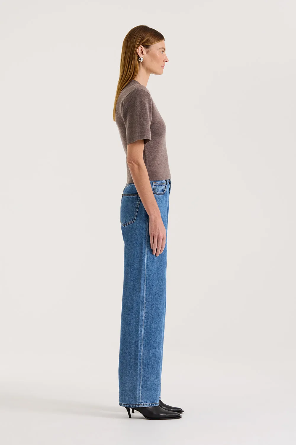 Lorelei Shoulder Pad Tee sold by Henne product image thumbnail 4
