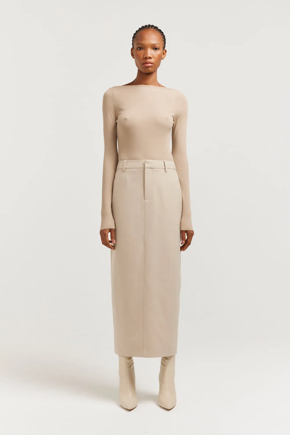 Greta Midi Skirt sold by Henne