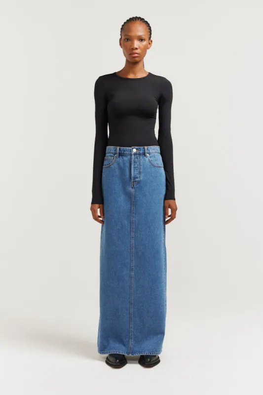 Terzo Maxi Skirt sold by Henne