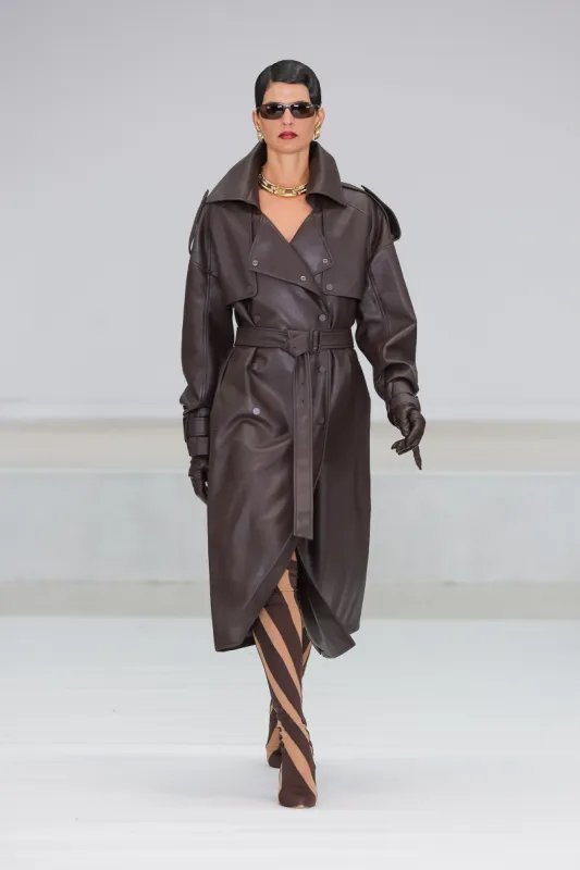 Vegan Otto Trench sold by Henne