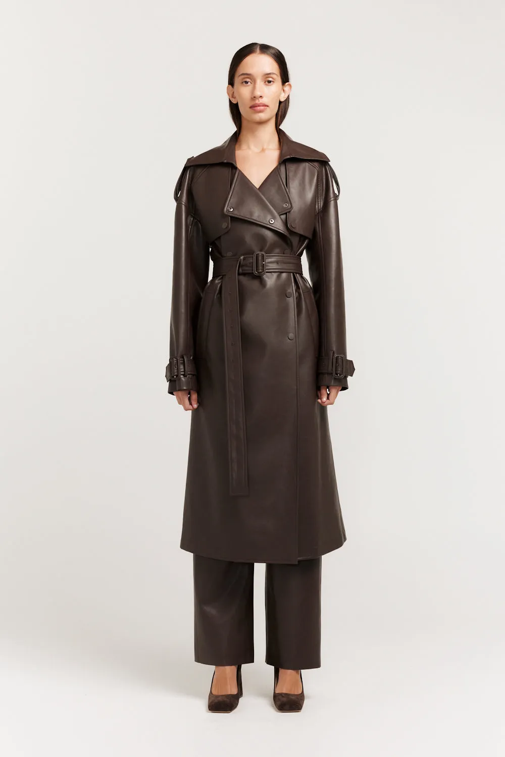 Vegan Otto Trench sold by Henne product image thumbnail 2