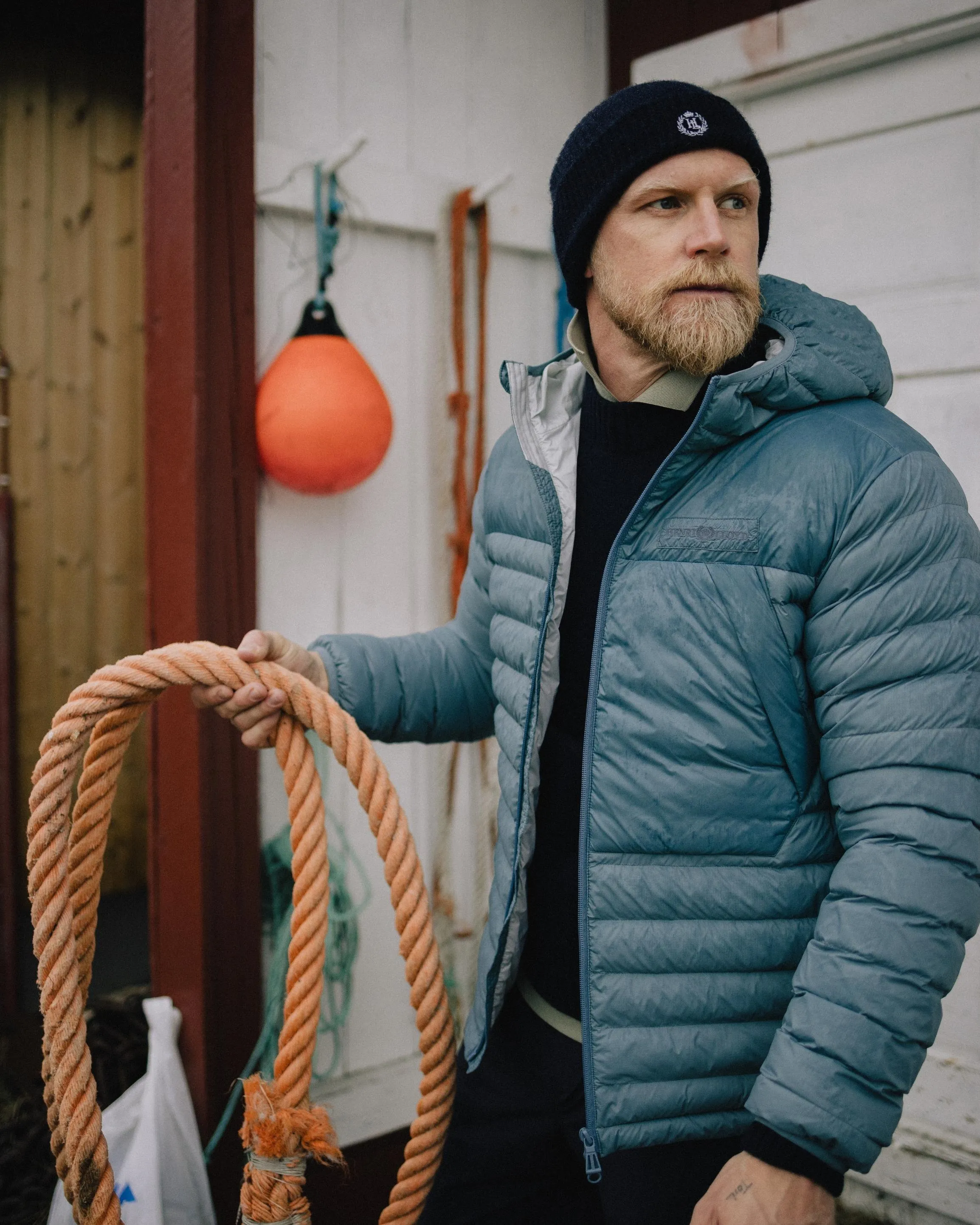 Bergen Hooded Jacket - Navy Blue sold by Henri Lloyd product image thumbnail 2