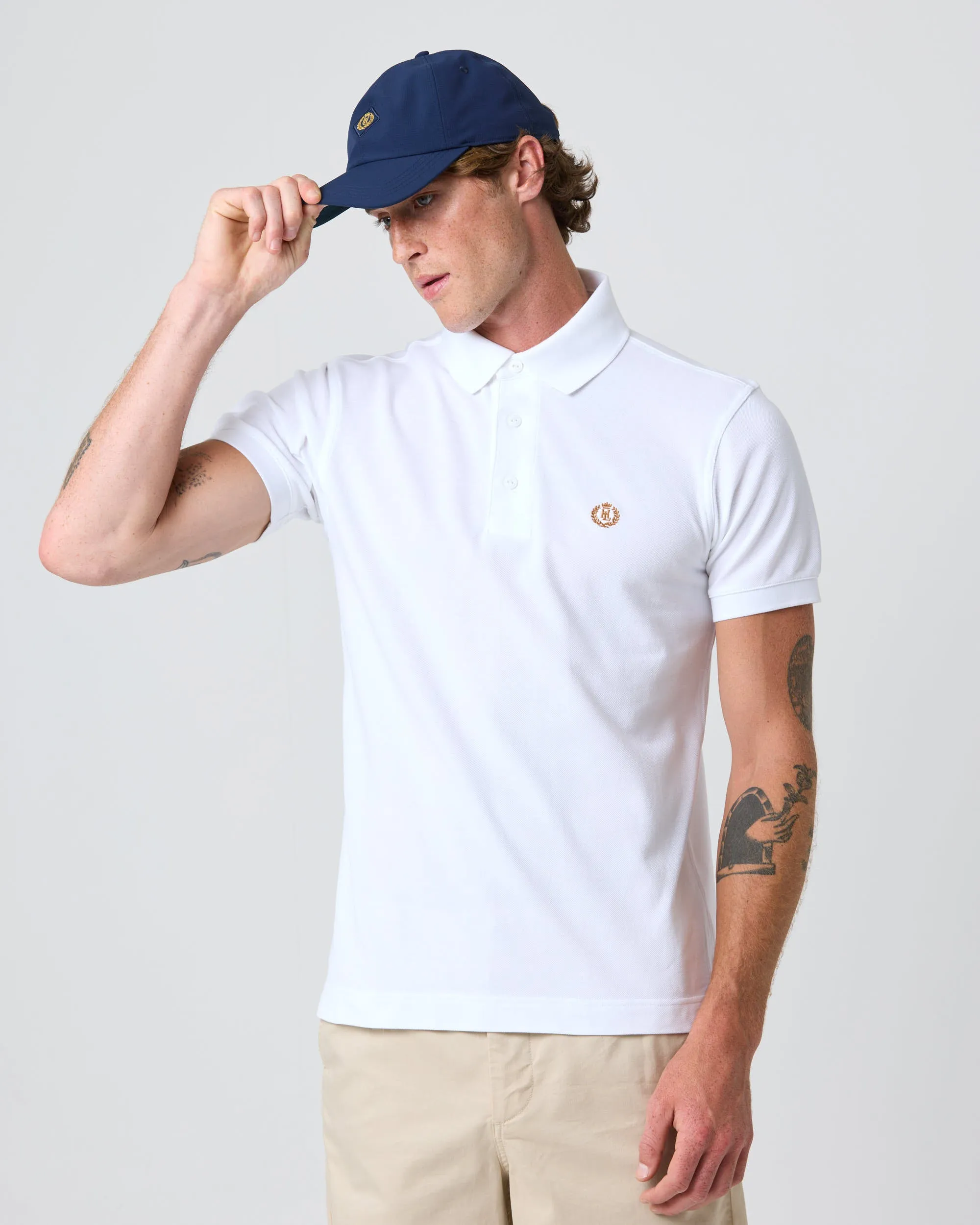 Falmouth Polo - Light Grey Melange sold by Henri Lloyd product image thumbnail 3