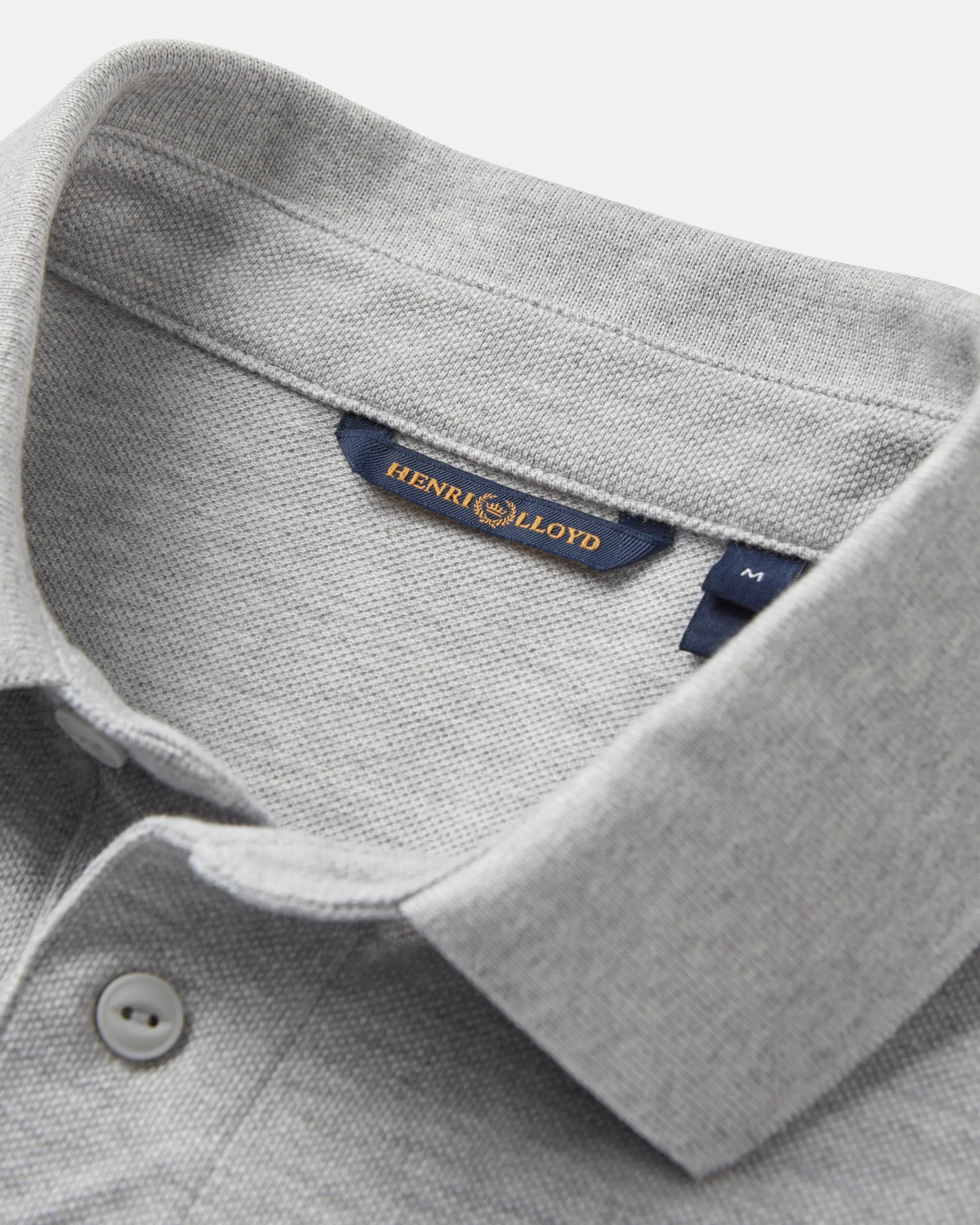 Falmouth Polo - Light Grey Melange sold by Henri Lloyd product image thumbnail 4