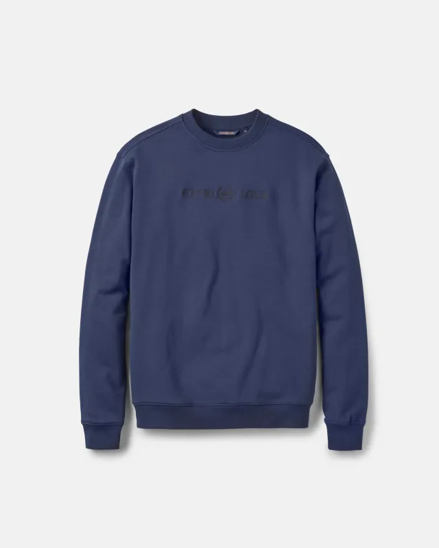 Lytham Crew Neck Sweat - Navy Blue sold by Henri Lloyd