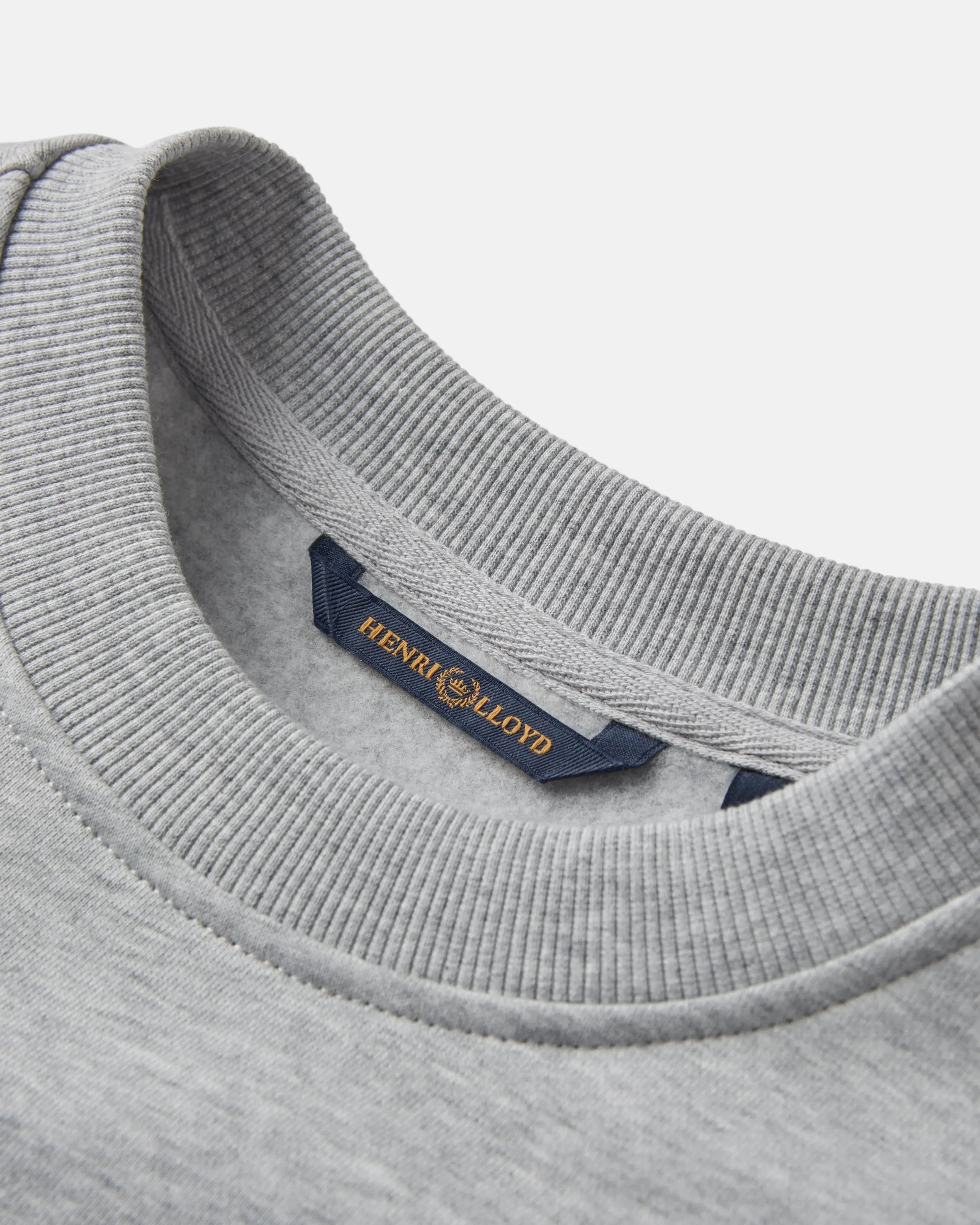 Lytham Crew Neck Sweat - Light Grey Melange sold by Henri Lloyd product image thumbnail 4