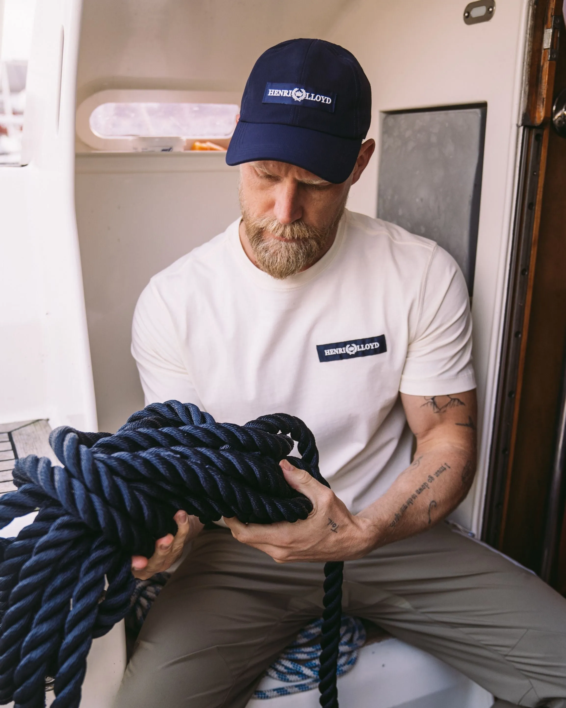 Calshot T Shirt - Navy Blue sold by Henri Lloyd product image thumbnail 2