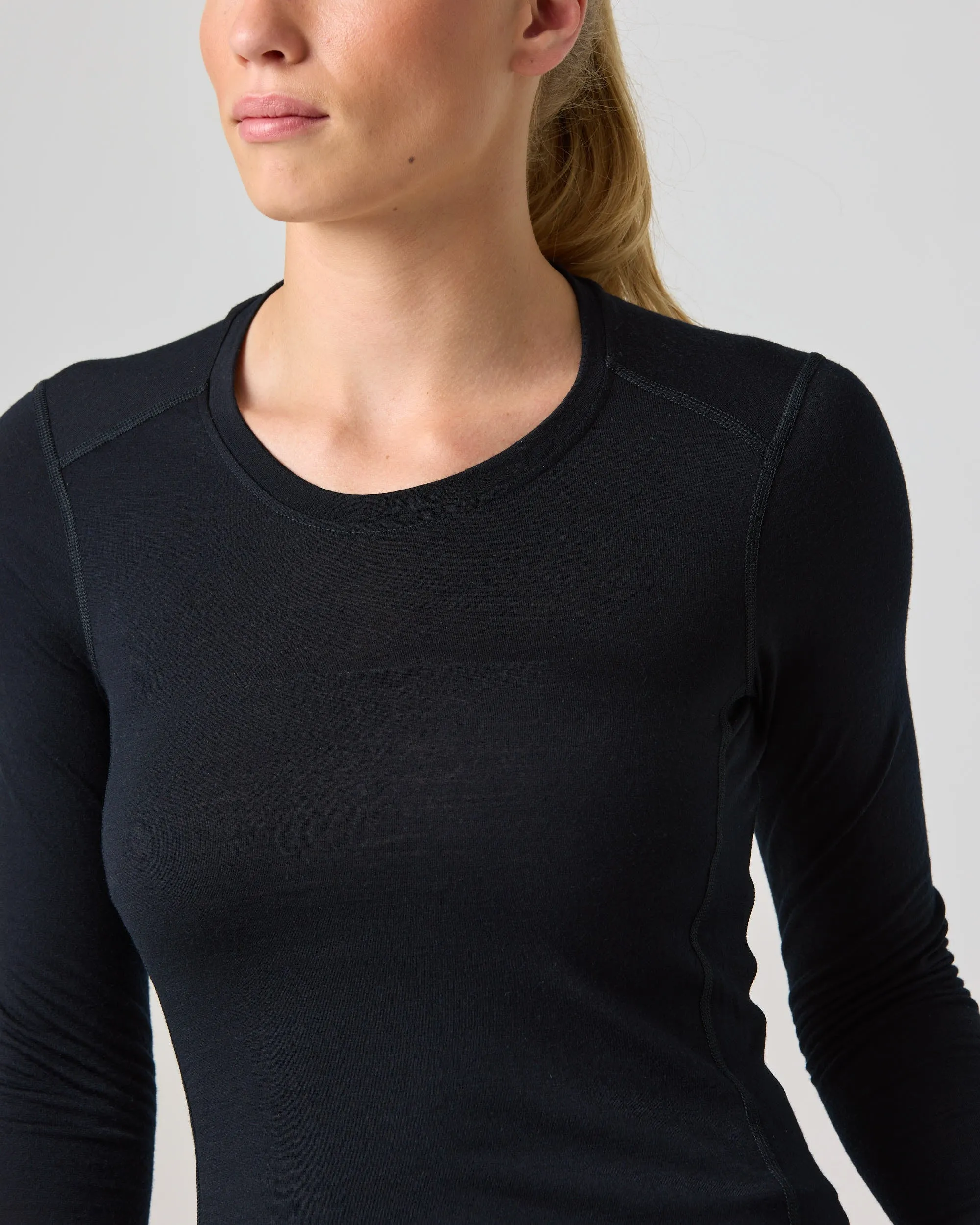 Merino 200 LS Top wmn - Black sold by Henri Lloyd product image thumbnail 4