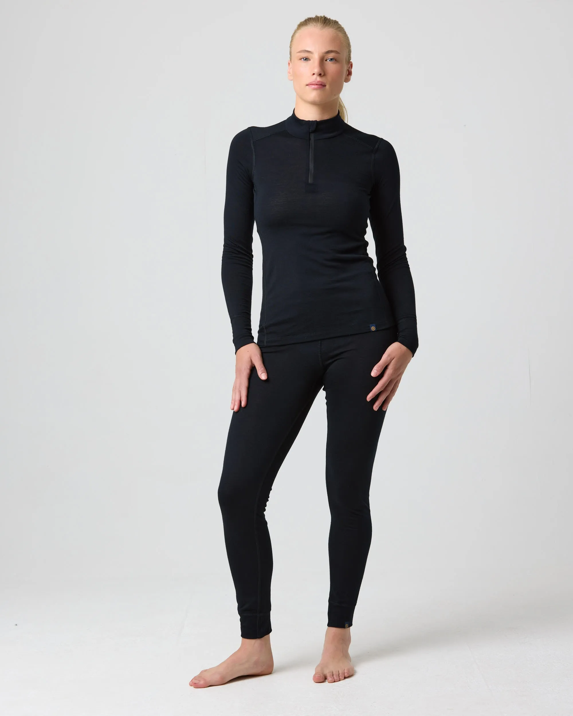 Merino 200 Zip Top wmn - Black sold by Henri Lloyd product image thumbnail 2