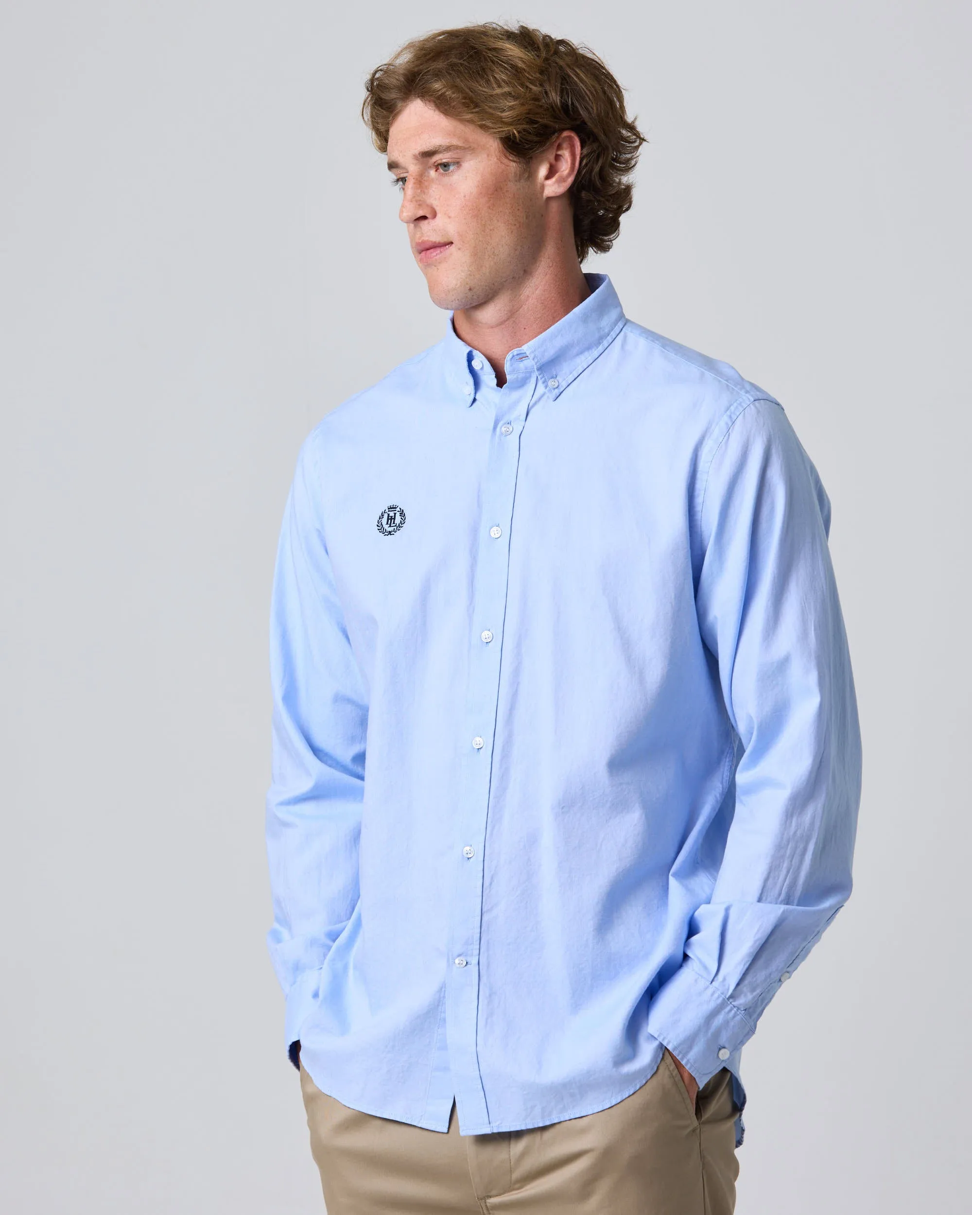Men's Henri Oxford Shirt 2.0 - Light Blue sold by Henri Lloyd product image thumbnail 4