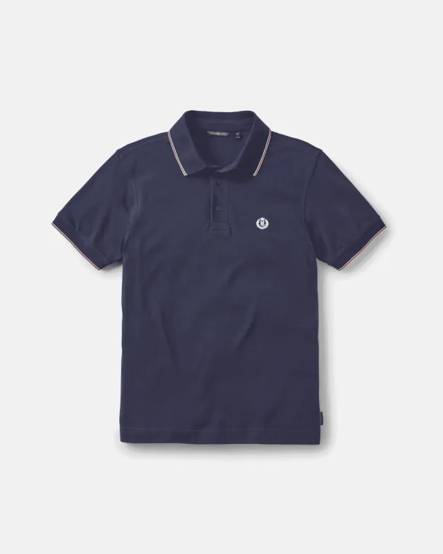 Penryn Polo - Navy Blue sold by Henri Lloyd
