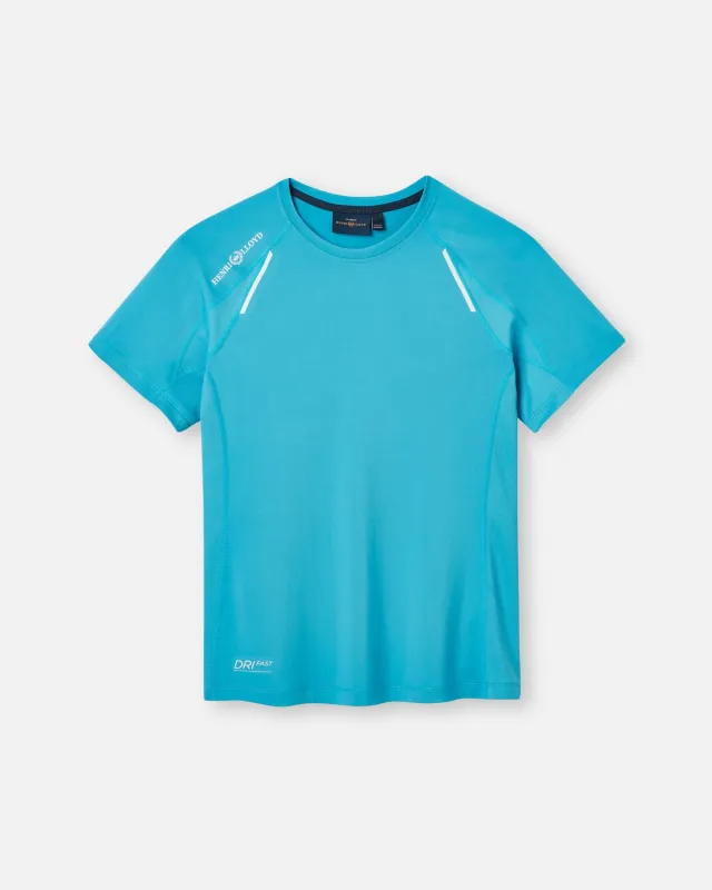 Men's Dynamic Dri Fast Tee - Caribbean Sea sold by Henri Lloyd