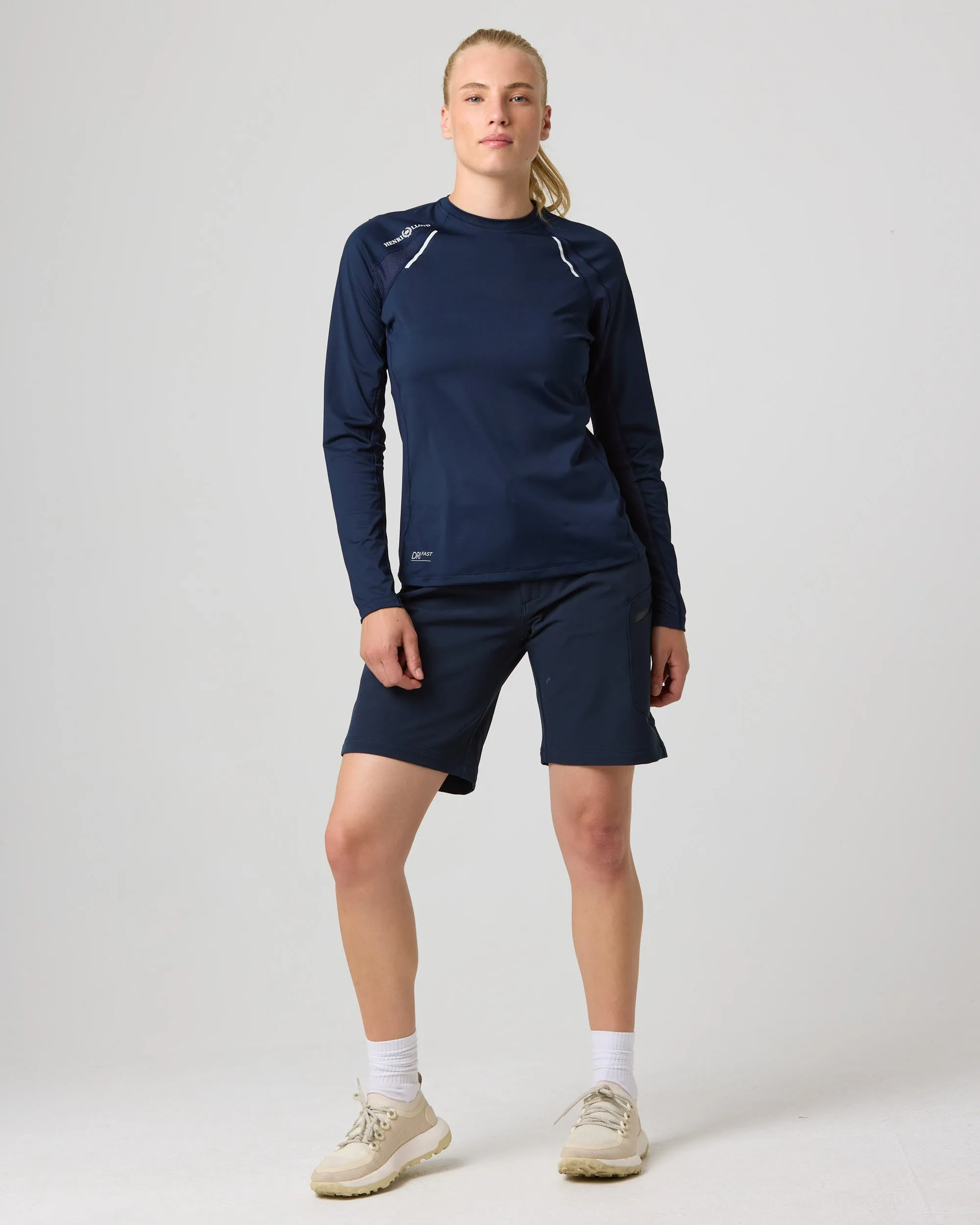 Women's Dynamic Dri Fast Long Sleeve Tee - Navy Blue sold by Henri Lloyd product image thumbnail 3