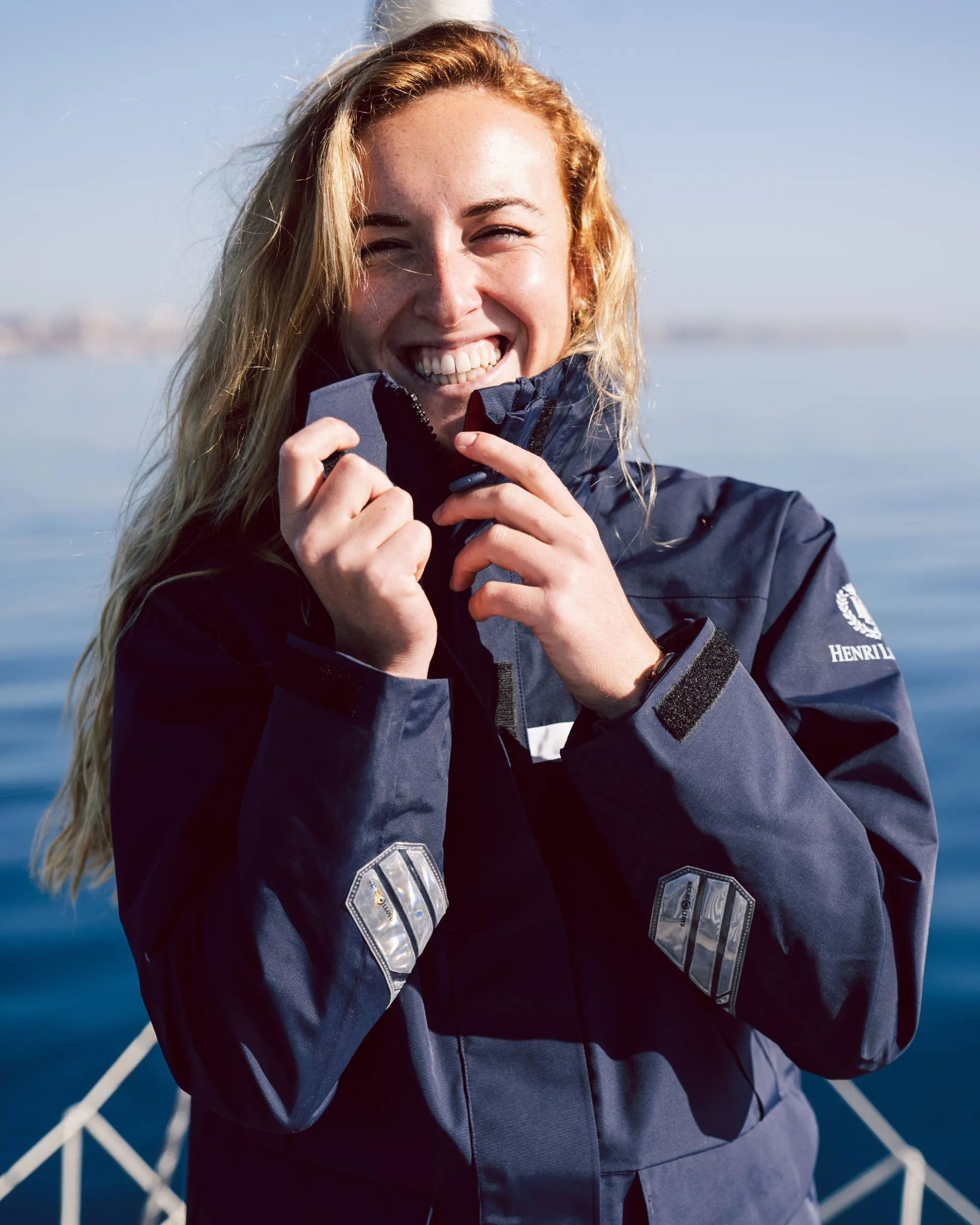 Women's Biscay Jacket - Navy Block sold by Henri Lloyd product image thumbnail 2