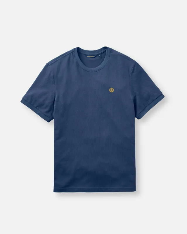 Dartmouth Tee - Navy Blue sold by Henri Lloyd
