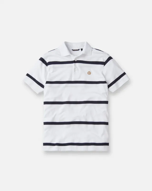 Salcombe Polo - White sold by Henri Lloyd