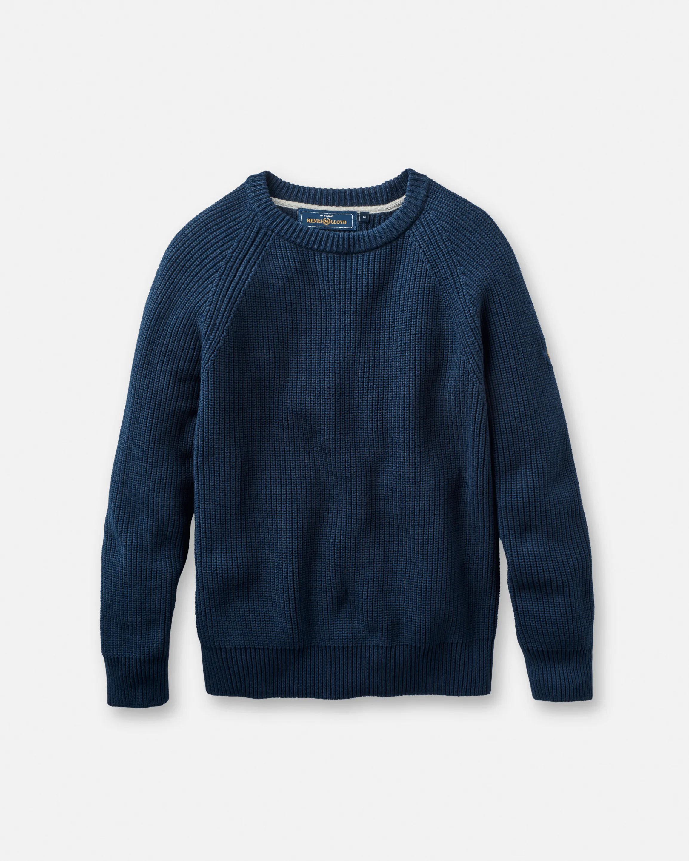 Golant Ribbed Crew - Navy Blue sold by Henri Lloyd
