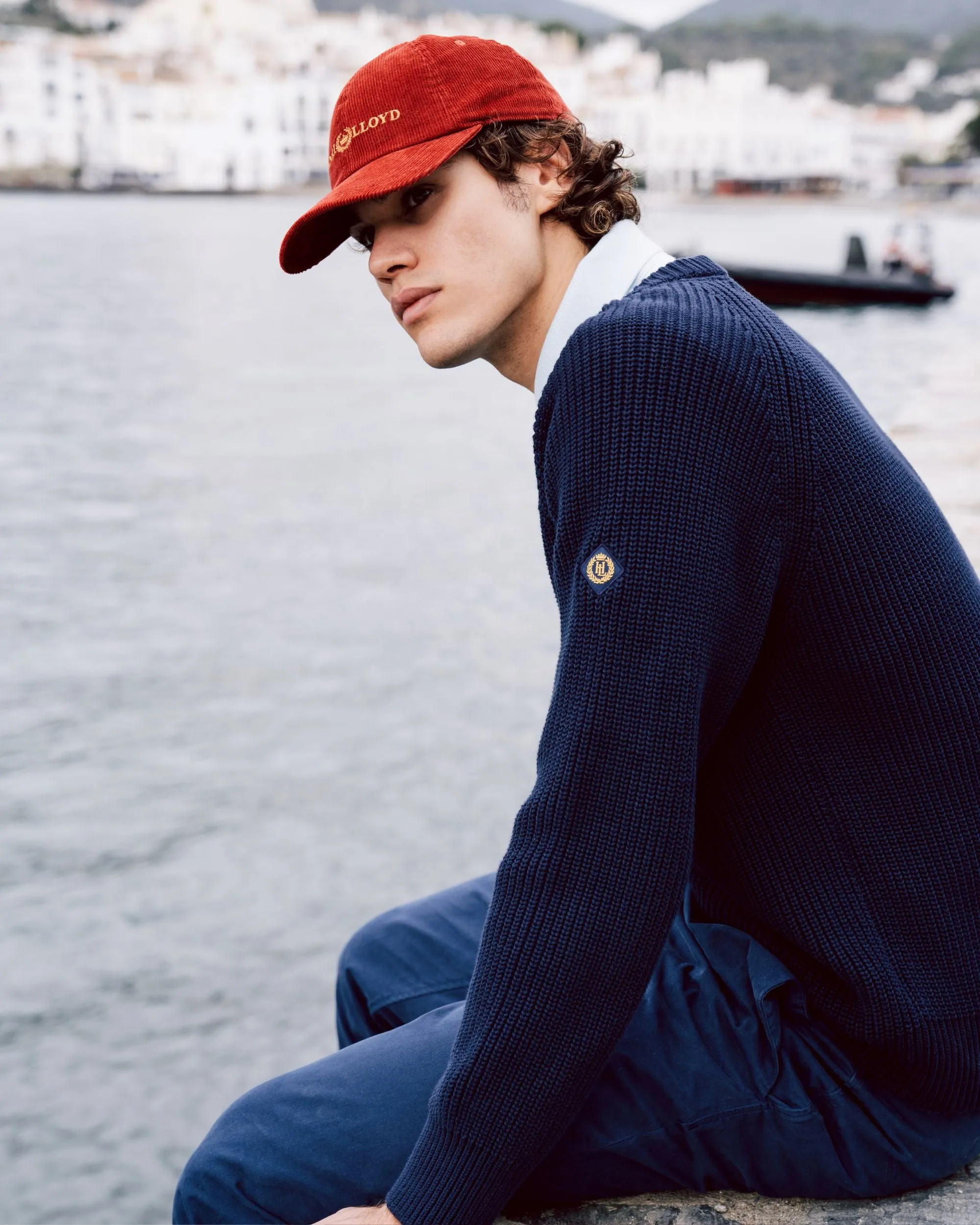 Golant Ribbed Crew - Navy Blue sold by Henri Lloyd product image thumbnail 2