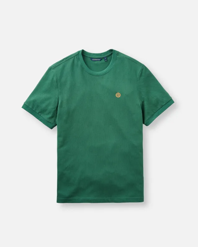 Dartmouth Tee - Washed Green sold by Henri Lloyd